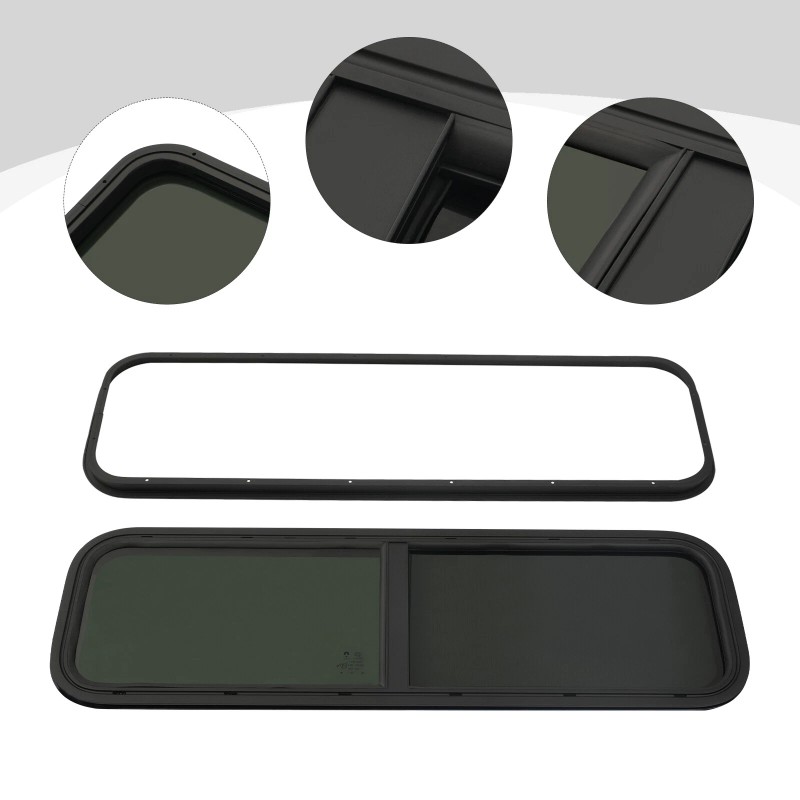 42“ W X 12“ H Horizontal Sliding RV Window Replacement