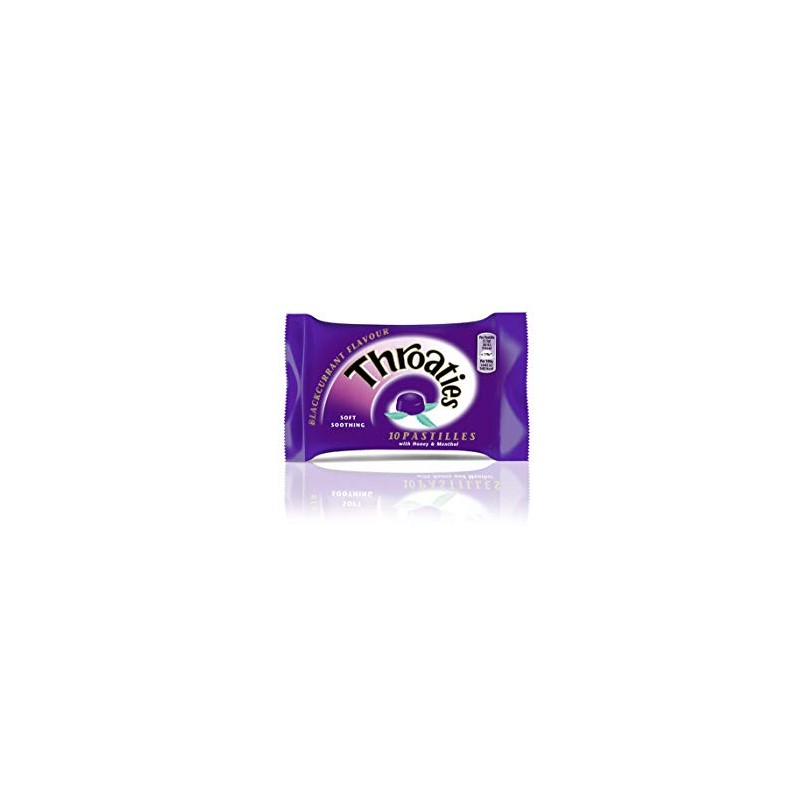 Throaties Pastilles Flow Packs Blackcurrant