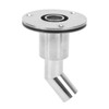 0.9in Hull Exhaust Fittings Heat Insulation Curved Tube Pipe Socket
