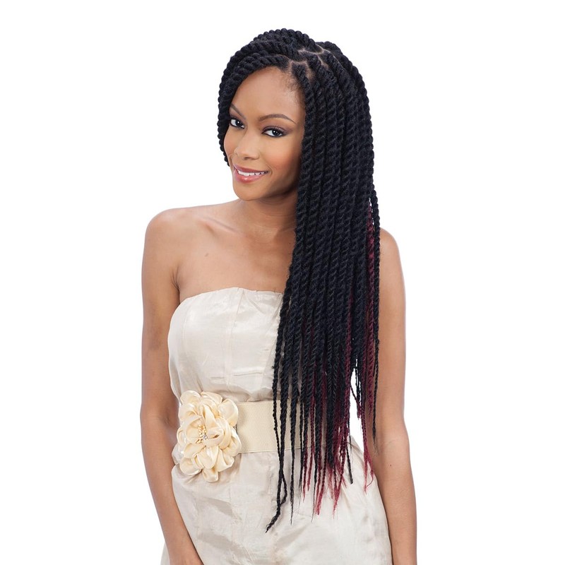 Freetress Equal Synthetic Hair Braids Havana Twist Style CUBAN TWIST