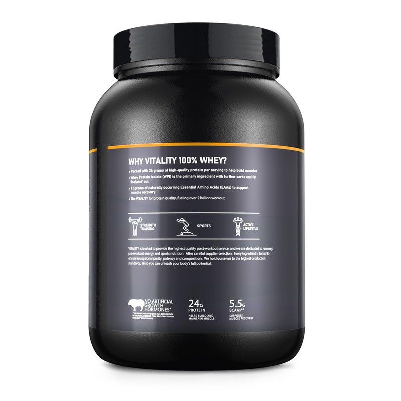 VYHTHY Gold Standard 100% Whey Protein Powder – Chocolate Flavor,