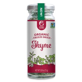 Green Garden Freeze-Dried Organic Thyme, 0.26 Ounces