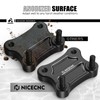 NICECNC Handlebar Riser Pull Back Plate Aluminium Black Handlebar Displacement