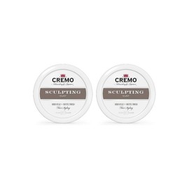 Cremo Cremo Premium Barber Grade Hair Styling Sculpting Clay 113g 2 packs, 2 pieces / Cremo 크레모 프리미엄 바버 그레이드 헤어 스타일링 스컬프팅 클레이 113g 2팩, 2개
