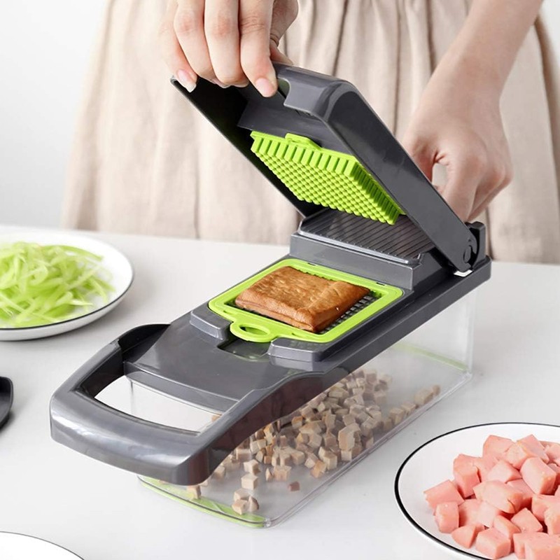 Stock Leader 16 in 1 Vegetable Chopper, Kitchen Mandolin, Multifunction