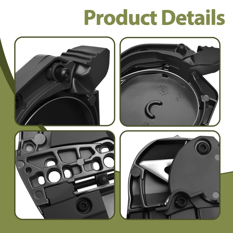 Clutch Sprocket Side Cover Assembly Compatible with Husqvarna 545 555