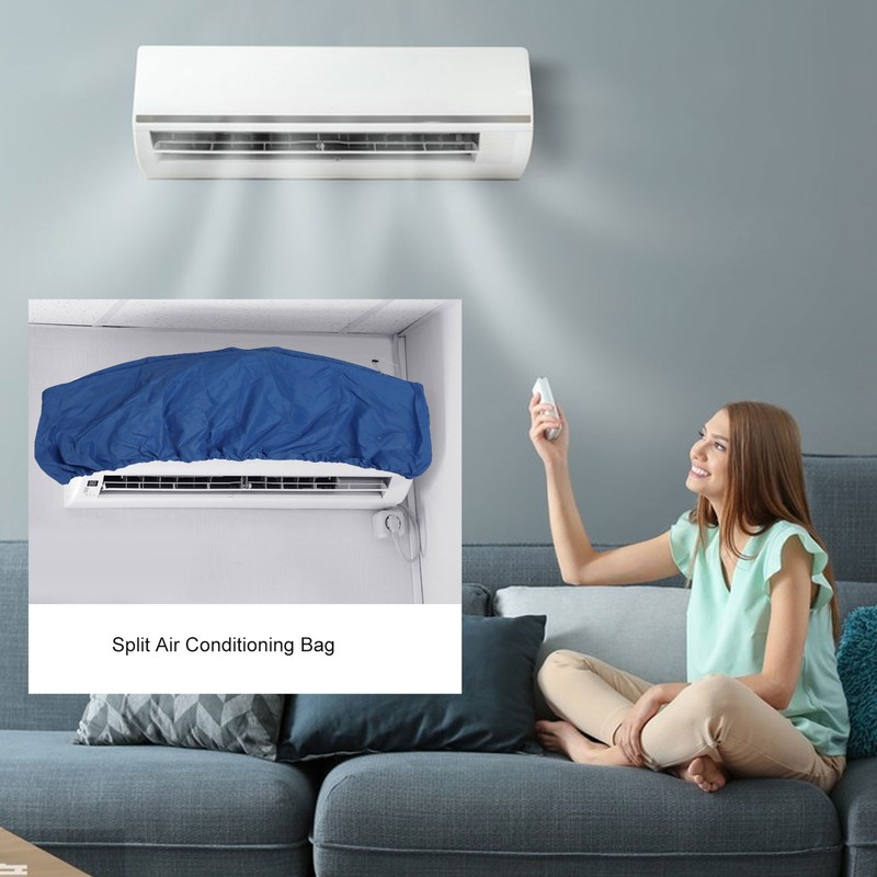 Air Conditioner Cleaning Cover Kit Wall Mounted Air Conditioner Waterproof