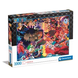 Clementoni One Piece Film Red Puzzle 1000 Pieces - Tile Game for Manga & Anime Fans - for Adults and Children from 9 Years, 39751
