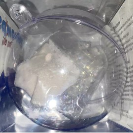 Instant Snow to Go Set Of 2 Snow To Go Ball Just Add Water Artificial Fluffy Snow Powder