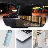 3Pcs Hello Beautiful Car Stickers,Rearview Mirror Accessories Car Stickers and