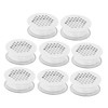Gatuida 8Pcs Round Air Vent Holes Durable Ventilation Covers for