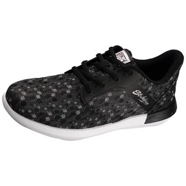 KR Strikeforce Lux Black/Crystal, Womens Bowling Shoe with Lace Up Komfort-Fit Construction