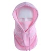 Winter Fleece Thermal Windproof Mask Balaclava Ski Full Face Mask for Men Women - Color: Pink