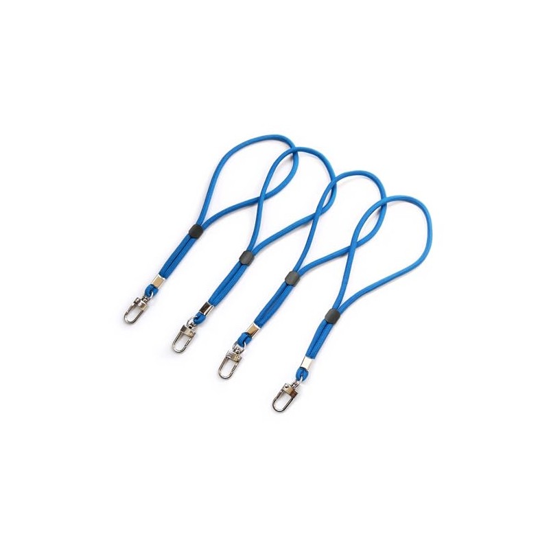 trage.band® Short Adjustable Wrist Strap with Carabiner Hook, Pack of