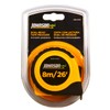 Johnson Level & Tool 1828-0026 Metric/Inch Power Tape, 8m/26', Black/Yellow,