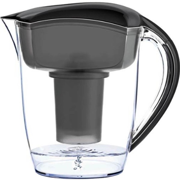 Santevia Alkaline Water Pitcher, 8.5 Cup Capacity, White