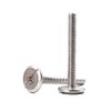 binifiMux 1/4"-20 x 2 Inches Hurricane Bolts Combo Sidewalk Bolts