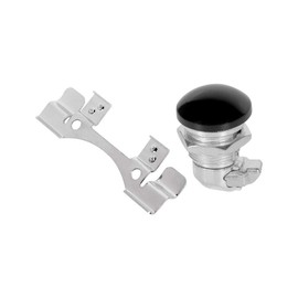 TCMT Fuel Door Push Button Gas Oil Cap Tank Fit For Harley 1992-2024 Touring Electra Glide Street Glide Ultra Limited Tour Glide Road Glide 2014-2025 Tri Glide Ultra