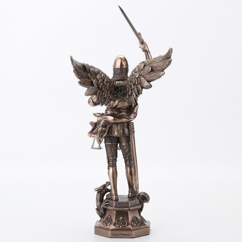 Veronese Design 11 3/8 inch Mont St Michel Archangel Saint