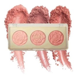 Paleta Rubor Milani Rose Powder Blush Floral Fantasy Mate 12g