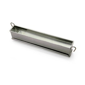 Mini Pate Terrine Mold with Hinges Tinned Steel, 1-1/2" W x 2-3/8" H - 20" Long