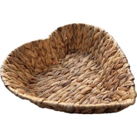 khevga Wedding Gift Basket Heart Shape Gift Basket Empty Willow (1)