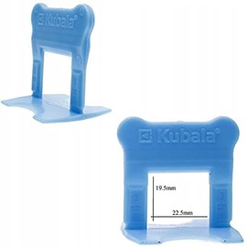 KUBALA Leveling system for 3-16 mm thick tiles, smart level clips increase work precision (100, 1 mm)