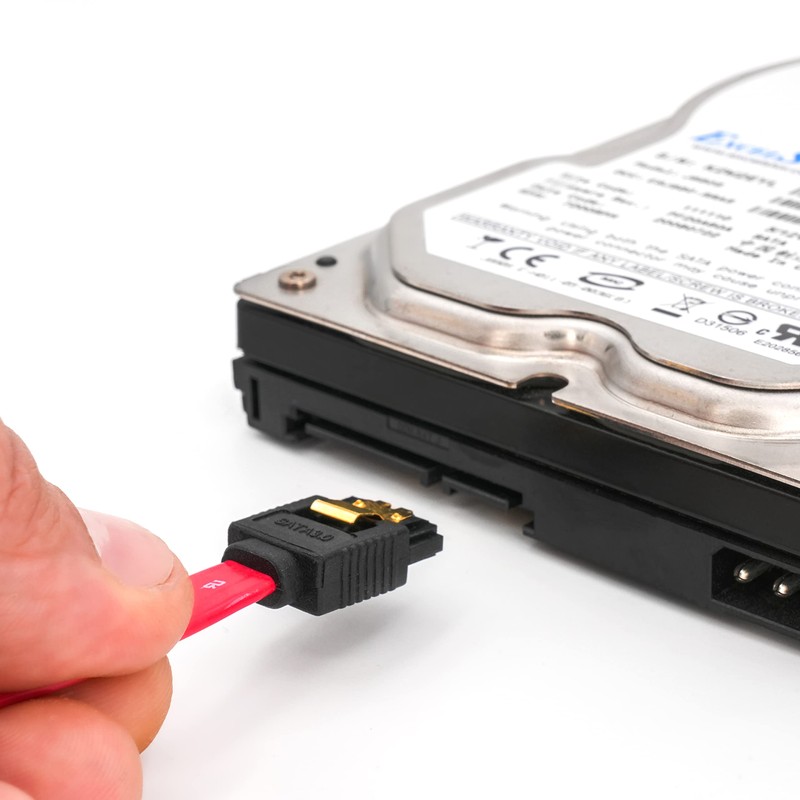 BIGtec 1 m SATA Cable S-ATA III Data Cable Connection