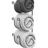 DecoBros 2 Pack Wall Mount Multi-Purpose Towel/Wine/Hat Rack,Bronze