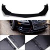 DREAMIZER Universal Front Bumper Lip Strut Rod Spoiler Wing Wide