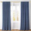 BHSRODS 1" Modern Gold Double Curtain Rod Glass Ends, 48