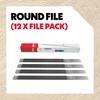 Oregon Round Chainsaw Files, 12 x 3.2mm (1/8") Chainsaw Chain