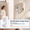 Suraielec Watt Meter, Plug-in Socket Power Meter, 90V-250V Wide Range,