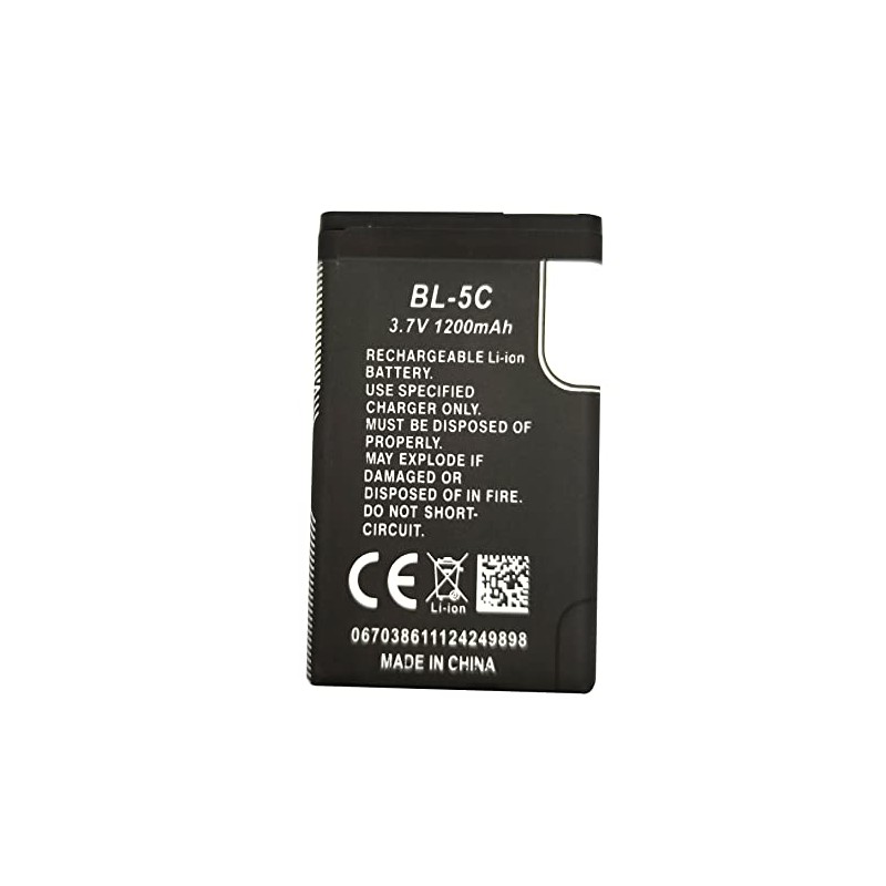 DCH BL-5C Battery 3.7v Rechargeable Compatible with Household Radio with