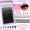 Kit De Extensiones De Pestañas De Alta Capacidad,1274 Pcs