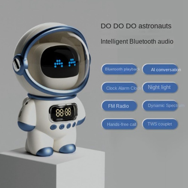 Roarrter Astronaut Smart Bluetooth Speaker AI Voice HiFi Audio Desktop