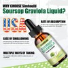 2 Packs 3000MG Soursop Bitters Liquid Drops for Cell Support