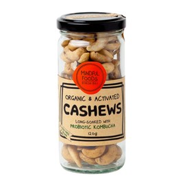Mindful Foods Cashews - Organic & Activated, 120g