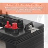 AUTOVIC Battery Hold-Down Set - Large Battery Mount Brackets for
