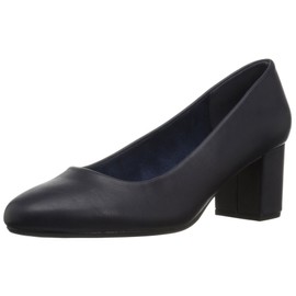 Easy Street Women's Proper Dress Pump, Navy, 6.5 M US