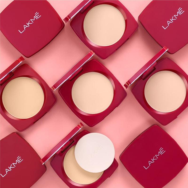 LAKMÉ Face It Compact, Coral, 9 g