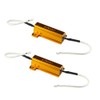 LEDpartsNow Pair of (2) 50 Watt 6 Ohm Load Resistors