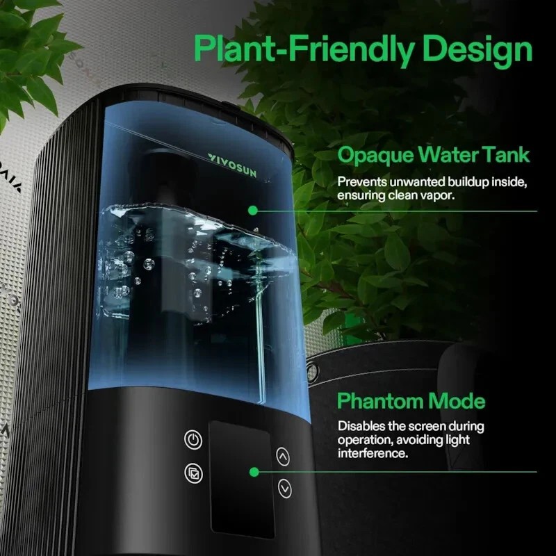 VIVOSUN AeroStream H05 Intelligent Wi-Fi Humidifier 1.32 Gal / 5L