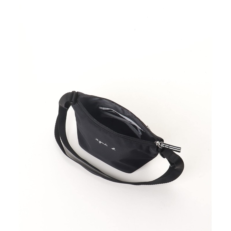 Agnes B AC12 E Pochette Kids Logo, Black