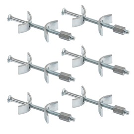 LouMaxx worktop connecting bolts 100 mm 6-piece set – worktop bolts for kitchen – connector bolts for wood and worktops – A secure and stable solution for joining worktops