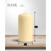 BASK Cone Top Pillar Candles - Set of 6-3" x