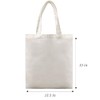 WINGZOO Canvas Shoulder Tote Bag for Men Women - Retro