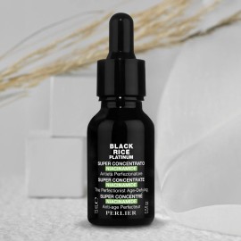 Perlier Black Rice Platinum Niacinamide Concentrate  0.5 Fl. Oz.