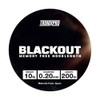 Tronixpro Blackout, Memory Free Line, Clear, 200m, 18lb, 0.30mm