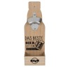 Retro Wooden Wall Mounted Bottle Opener